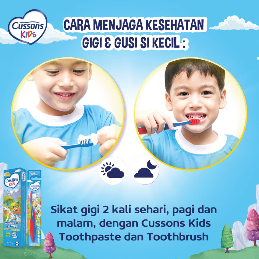 Gambar Cussons Kids Pasta Gigi Dragon Fresh Apple - 45gr Perlengkapan Bayi & Anak