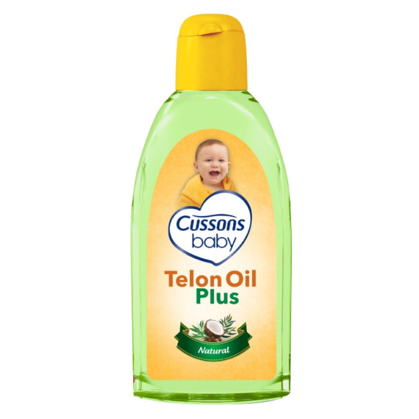 Cussons Baby Telon Oil Plus Natural - 60 mL