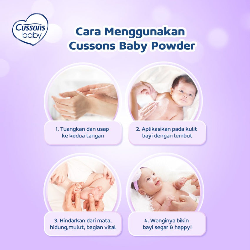 Cussons Baby Powder Fresh & Nourish Extra Fill - 200+100 gr