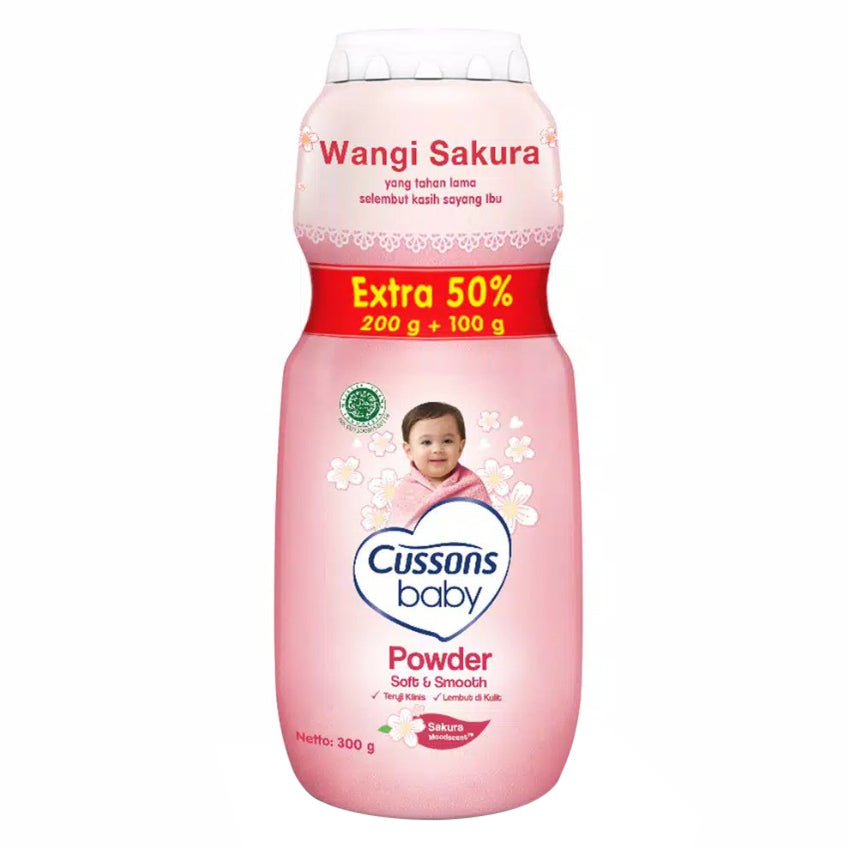 Cussons Baby Powder Soft & Smooth Extra Fill - 200+100 gr