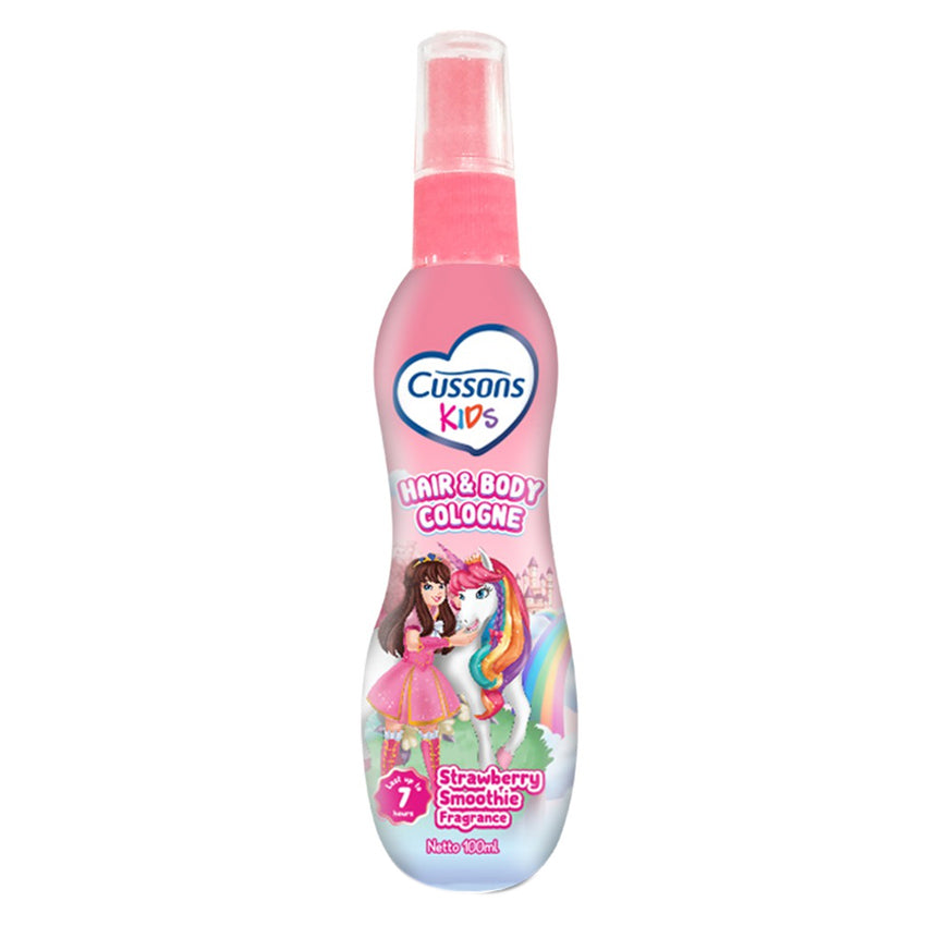 Gambar Cussons Kids Hair & Body Cologne Unicorn Strawberry Smoothie - 100 mL Perlengkapan Bayi & Anak