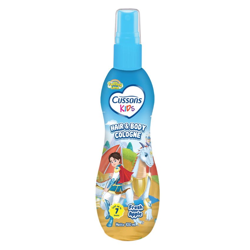 Cussons Kids Hair & Body Cologne Dragon Fresh Apple - 100 mL