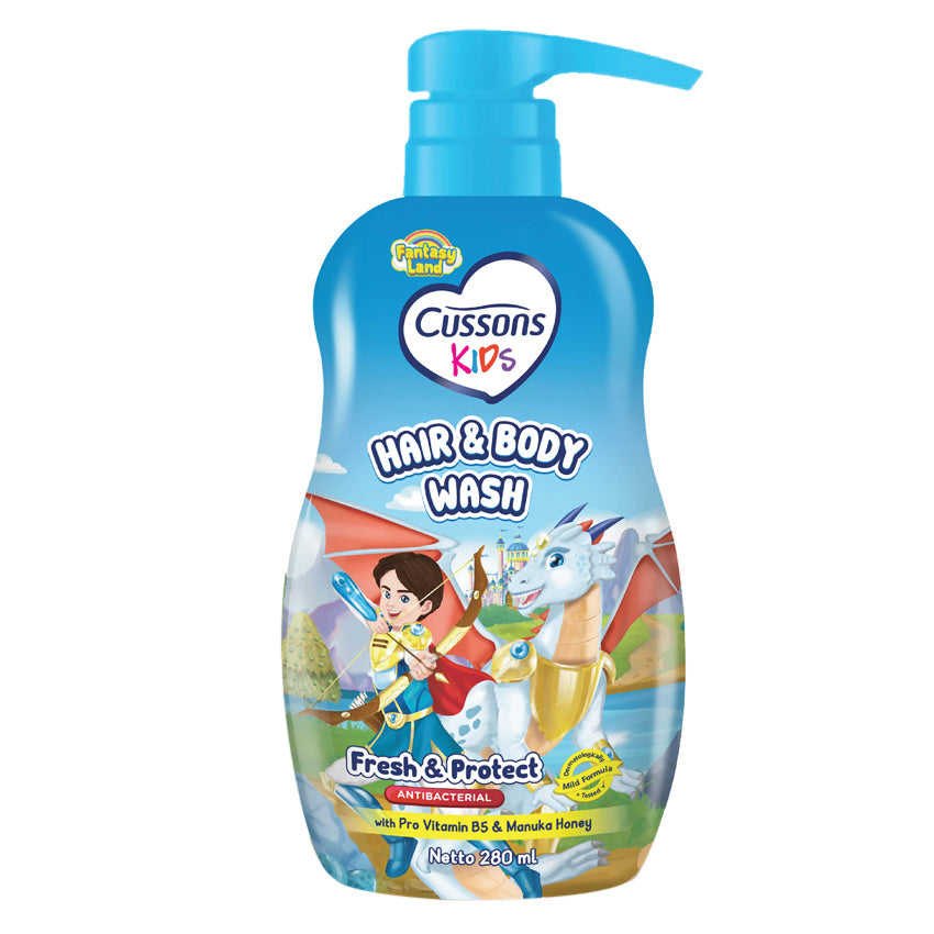 Jual Cussons Kids Body Wash Dragon Fresh & Clean - 280 ML Harga Terbaik ...