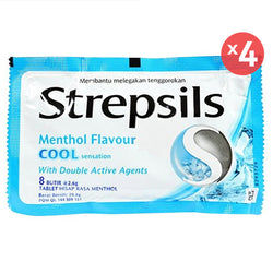 Gambar Strepsils Cool 8 Butir - 4 Pcs Suplemen Kesehatan