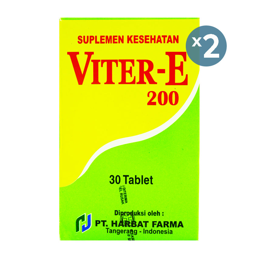 Viter-E Vitamin E 200 - 30 Tablet | 2 Pcs
