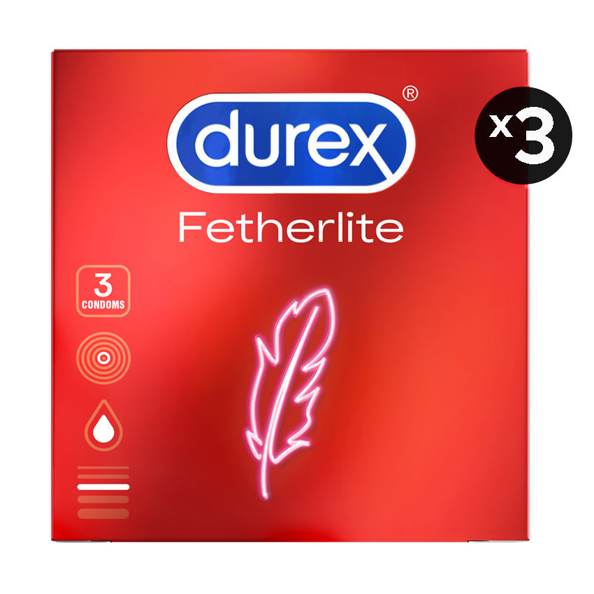 Durex Kondom Fetherlite 3 Pcs (3 Box)