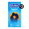 Durex Kondom Together 12 Pcs (2 Box)