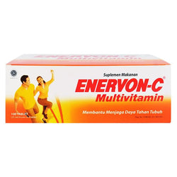 Gambar Enervon-C Multivitamin - 100 Tablet Suplemen Kesehatan