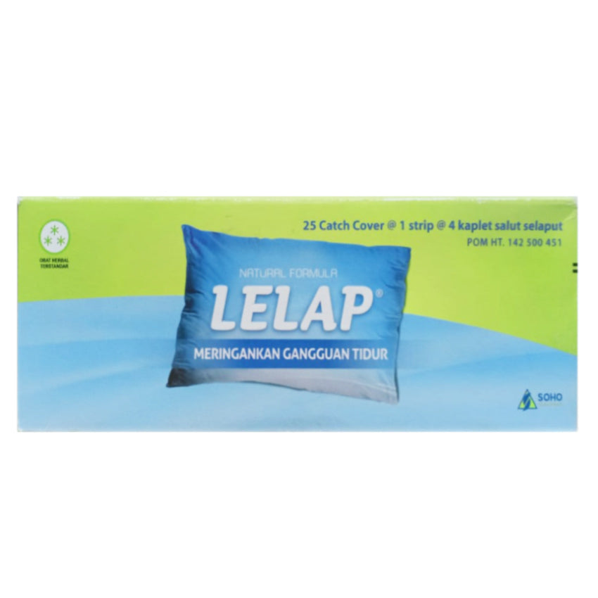 Gambar Lelap Suplemen Untuk Kualitas Tidur - 100 Kaplet Jenis Suplemen Kesehatan