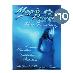 Gambar Magic Power Tissue Blue Symphony - 10 Pack Obat Kuat