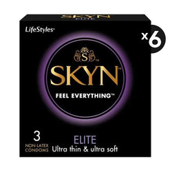 Gambar SKYN Kondom Elite - 3 Pcs (6 Box) Kondom
