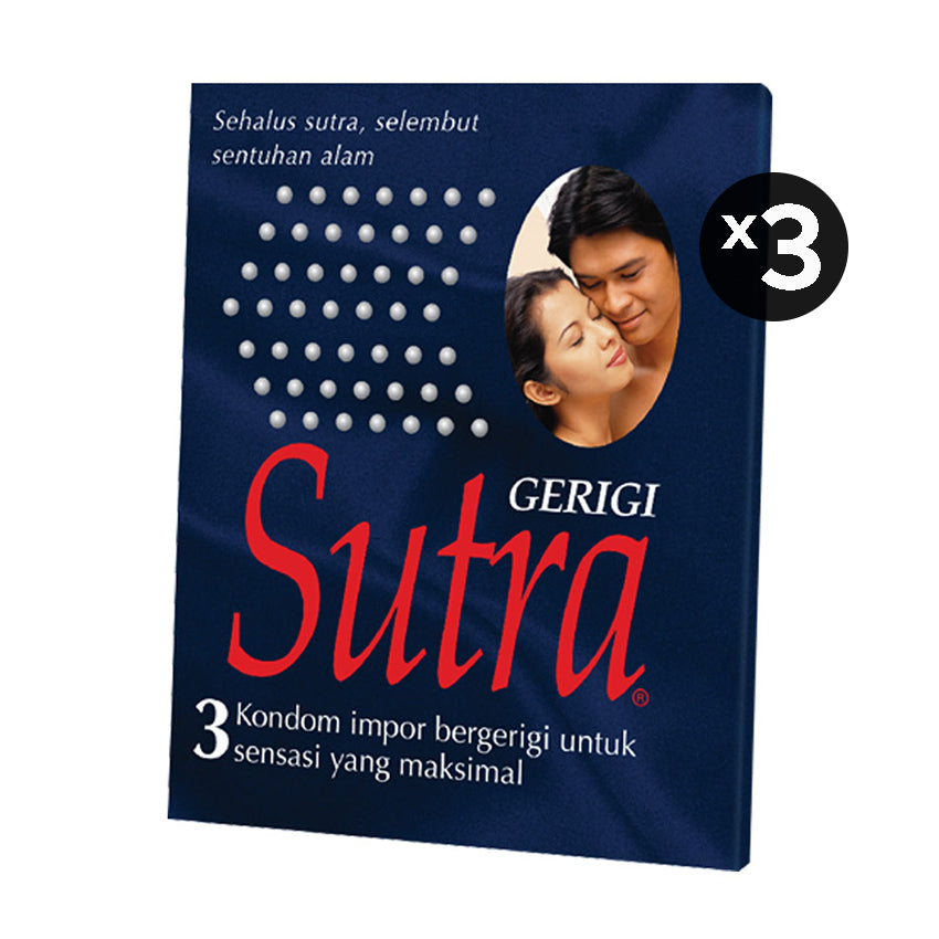 Sutra Kondom Gerigi - 3 pcs (3 Box)