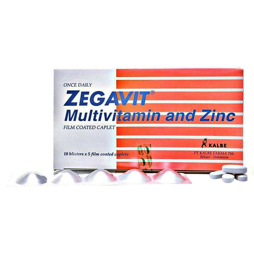 Zegavit Multivitamin & Mineral - 50 Kaplet