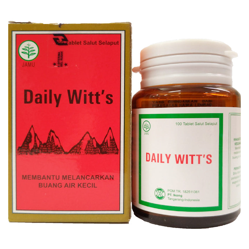 Daily Witt's 250 mg Botol - 100 Tablet
