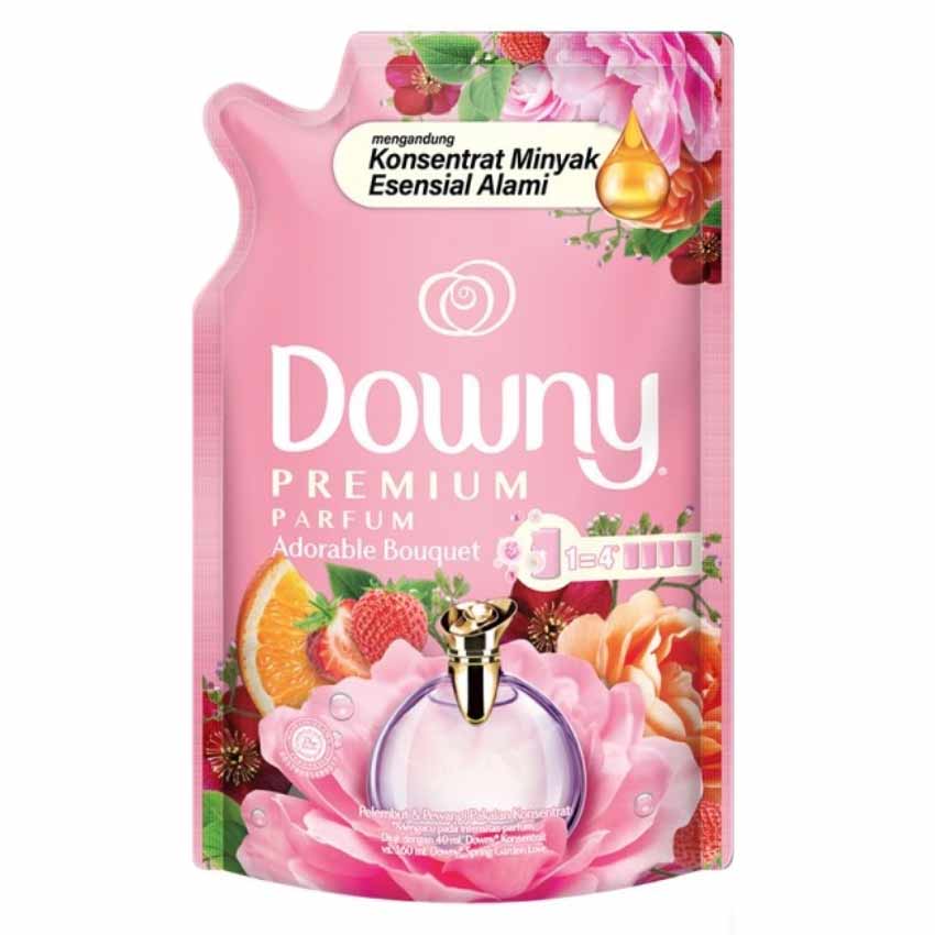 Gambar Downy Adorable Bouquet Pewangi & Pelembut Pakaian Passion Pouch - 550 mL Jenis Perlengkapan Rumah