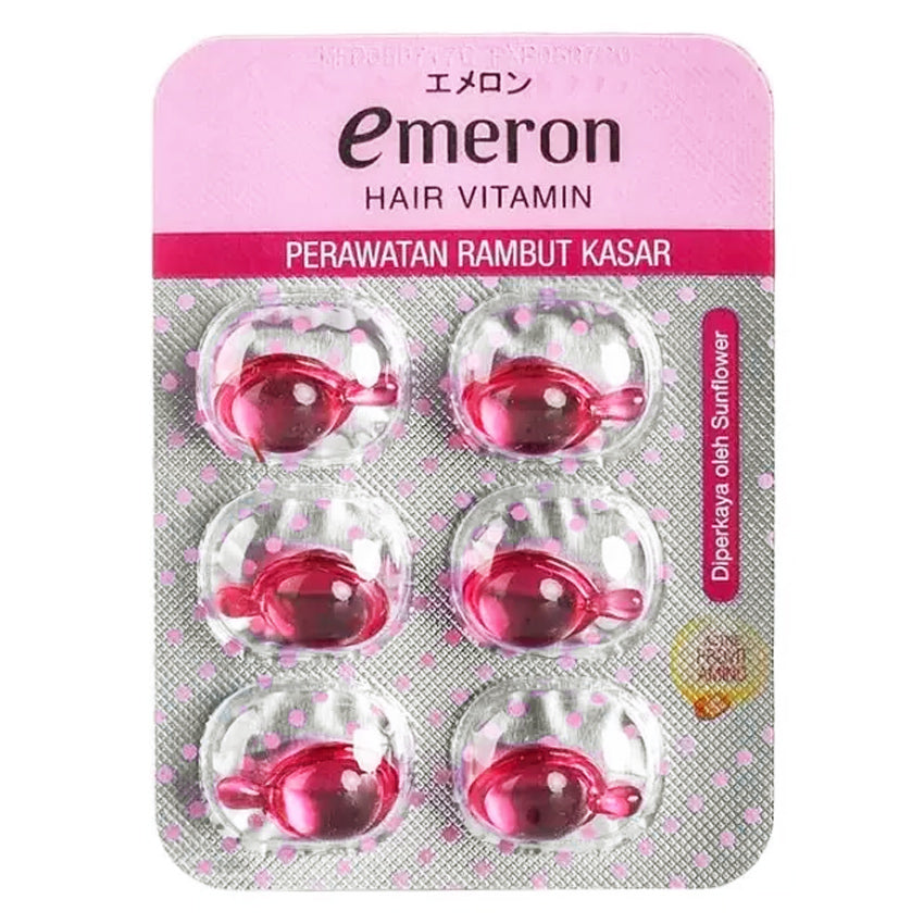 Emeron Soft & Smooth Hair Vitamin - 6 Pcs