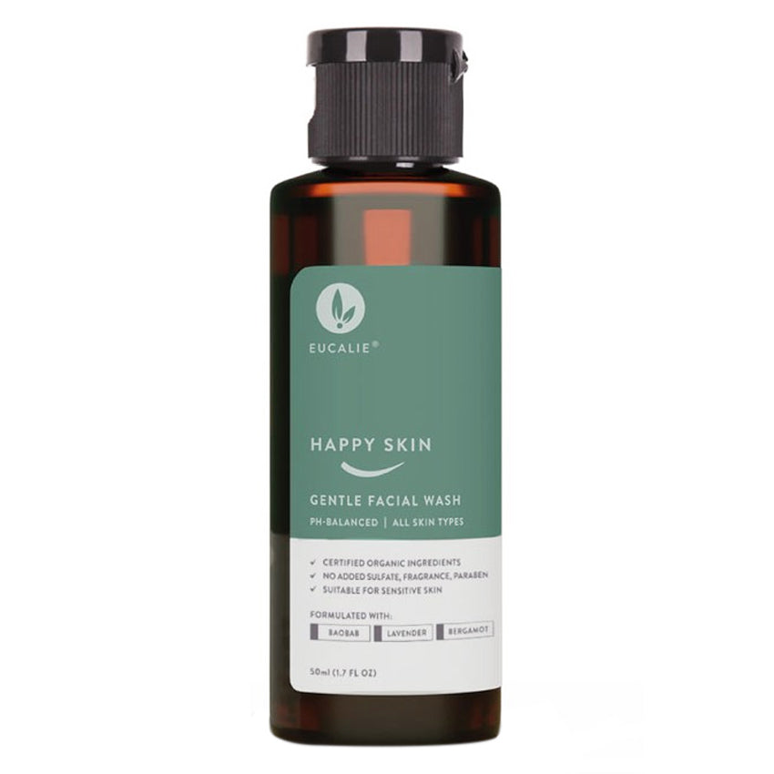 Eucalie Happy Skin Organic Anti Aging Facial Wash - 50 mL