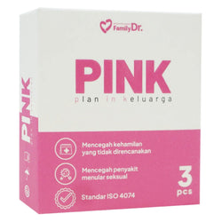 Gambar FamilyDr PINK Kondom - 3 Pcs Kondom