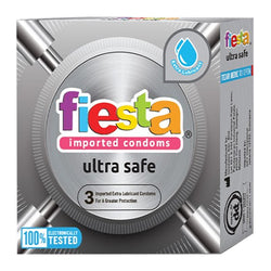Gambar Fiesta Kondom Ultra Safe - 3 Pcs Kondom