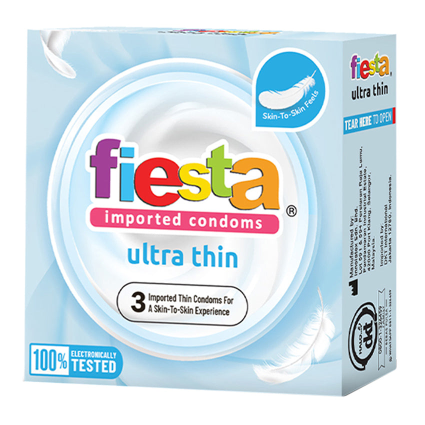 Fiesta Kondom Ultra Thin - 3 Pcs