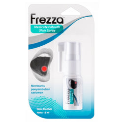 Gambar Frezza Medicated Mouth Ulcer Spray - 13 mL Perawatan Mulut