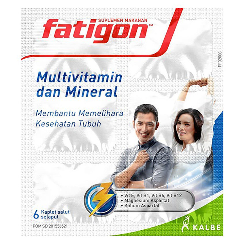 Fatigon Multivitamin - 6 Kaplet