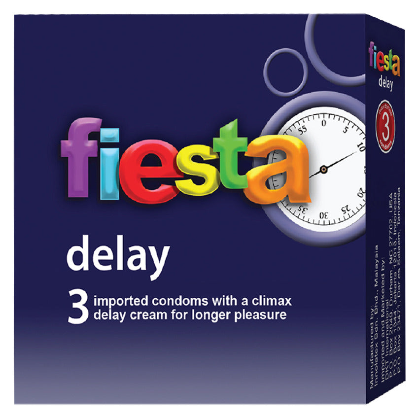 Fiesta Kondom Strawberry 3 Pcs | Free Fiesta Kondom Delay 3 Pcs