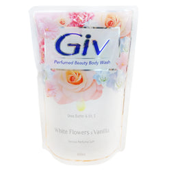Gambar Giv Beauty Flowers & Vanilla Body Wash Pouch - 400 mL Perawatan Tubuh