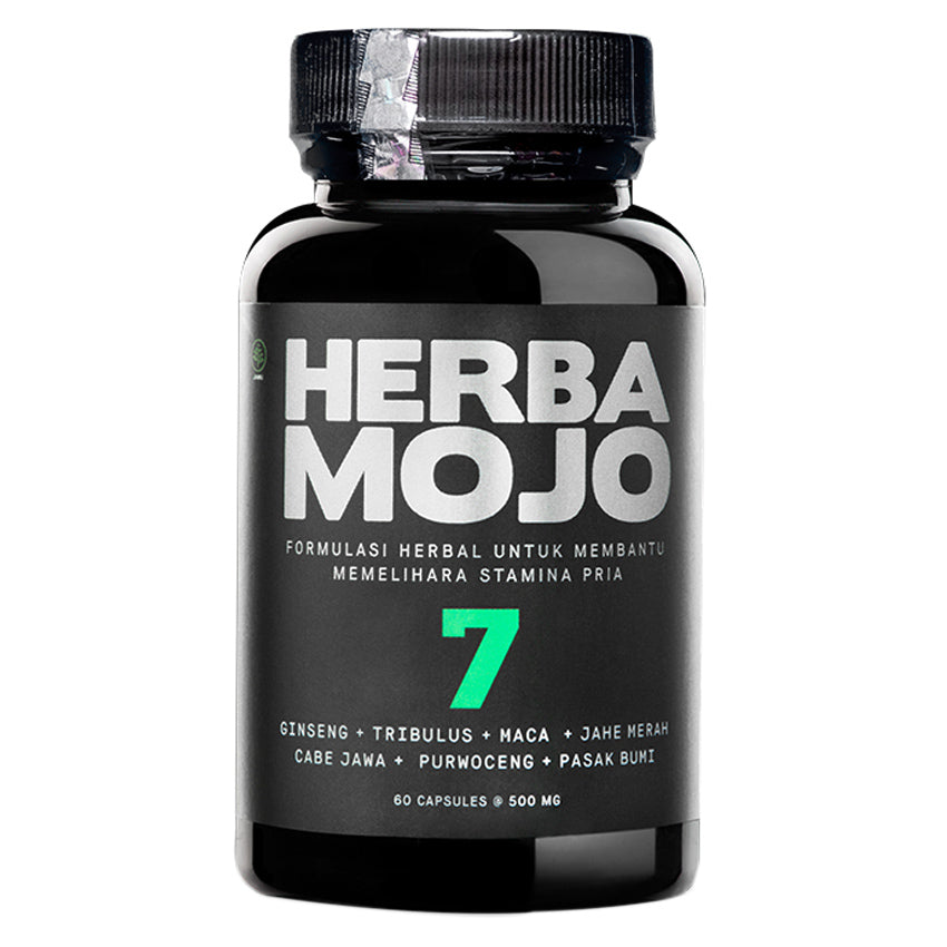 Herbamojo Suplemen Stamina Pria - 60 Kapsul