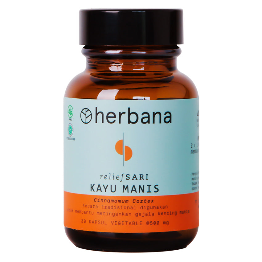 Herbana Relief Sari Kayu Manis - 30 Kapsul
