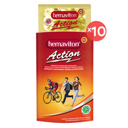 Gambar Hemaviton Action Sleeve - 50 Kapsul Stamina Tubuh