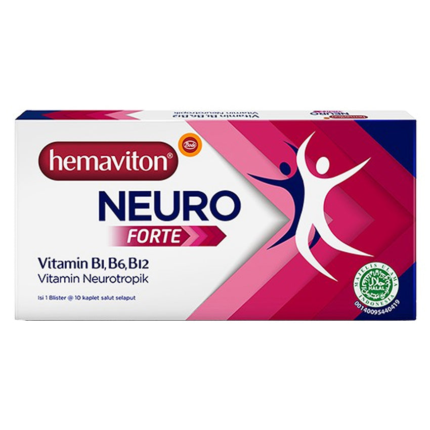 Gambar Hemaviton Neuro Forte - 10 Tablet Jenis Suplemen Kesehatan
