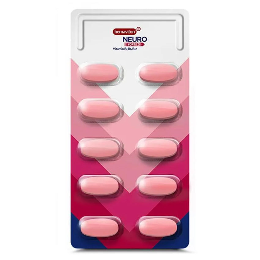 Gambar Hemaviton Neuro Forte - 10 Tablet Jenis Suplemen Kesehatan