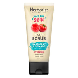 Gambar Herborist Juice for Skin Face Scrub Raspberry Tomato - 60 gr Perawatan Wajah