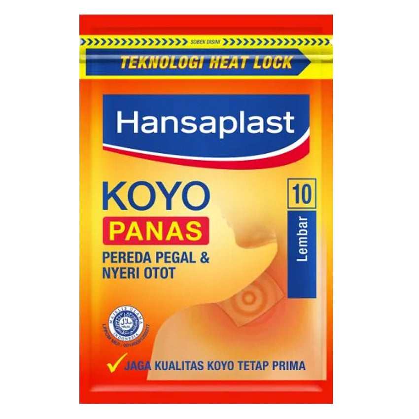 Gambar Hansaplast Koyo Panas Resealable - 10 Sheets Jenis Kesehatan