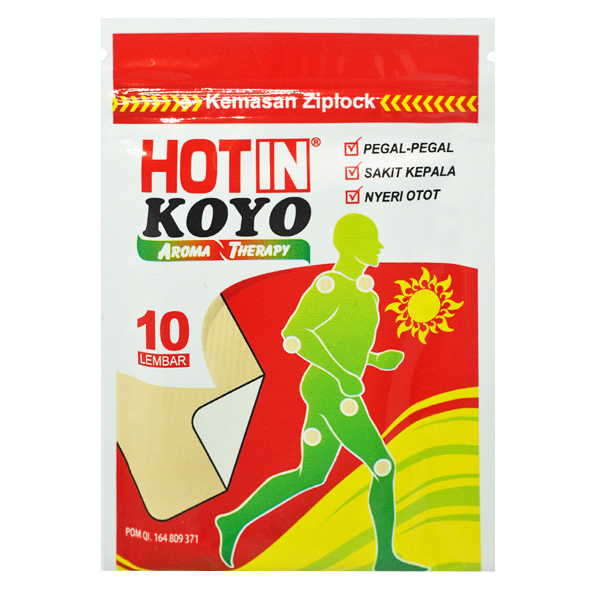 Gambar Hot In Koyo Aromatheraphy - 10 Sheets Jenis Kesehatan