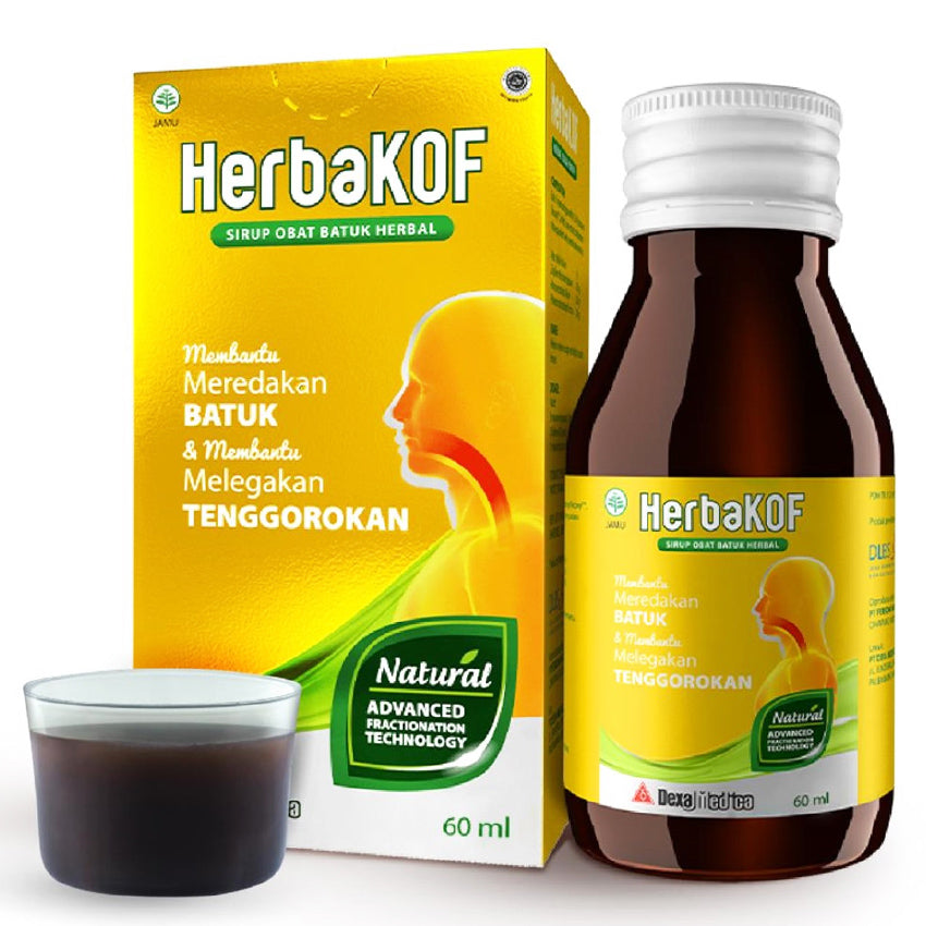 Herbakof Obat Batuk Herbal - 60 mL