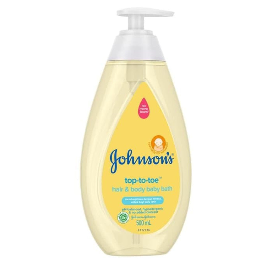 Johnson's Top-to-Toe Hair & Body Baby Bath - 500 mL