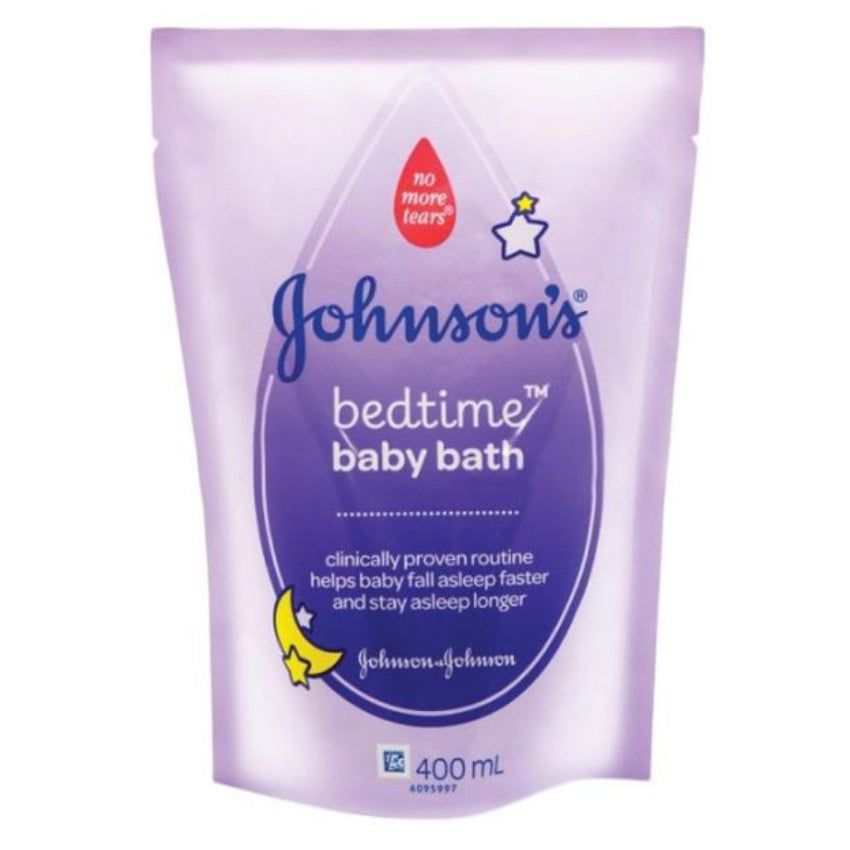 Johnson's Baby Bath Bedtime Pouch - 400 mL