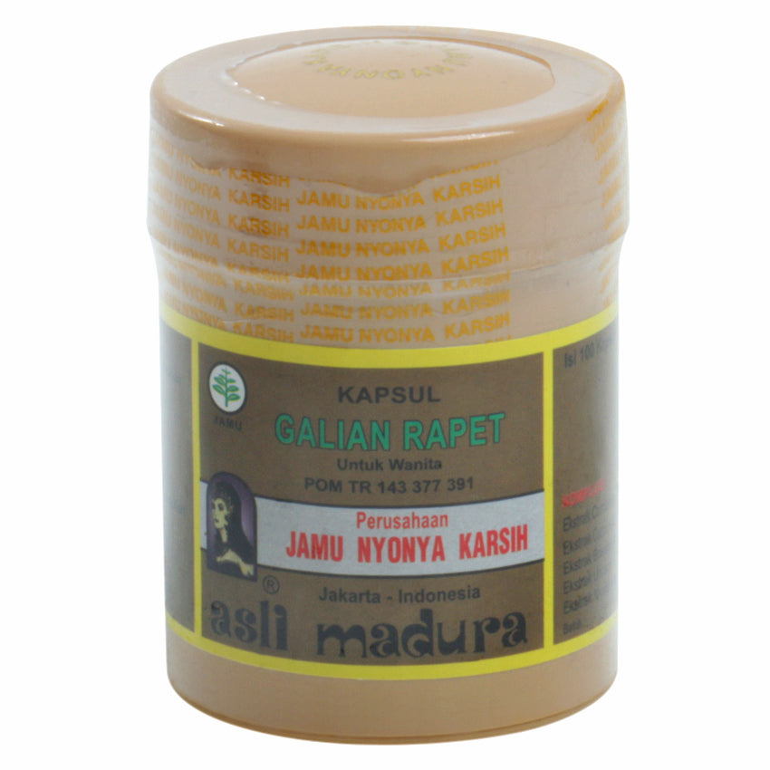 Gambar Jamu Nyonya Karsih Galian Rapet - 100 Kapsul Jenis Perawatan Ms V