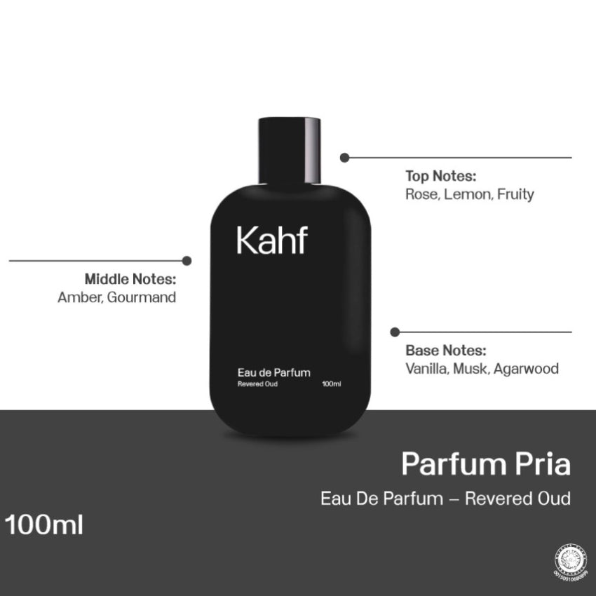 Gambar Kahf Revered Oud Eau de Parfum - 100 mL Jenis Parfum
