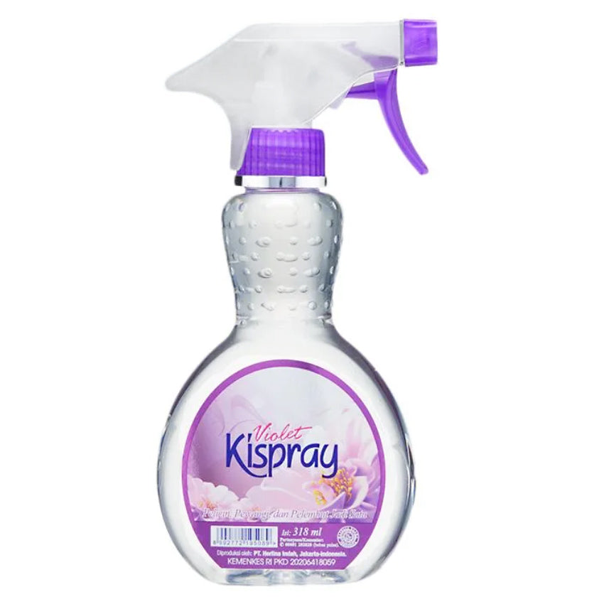 Kispray Violet Pewangi & Pelicin Pakaian Bottle - 318 mL