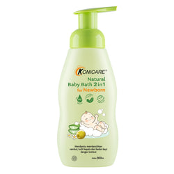 Gambar Konicare 2 in 1 Natural Baby Bath Foam - 300 mL Perlengkapan Bayi & Anak