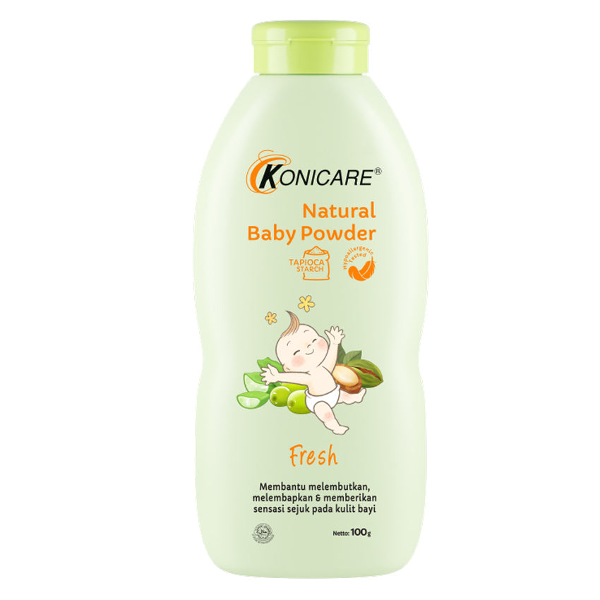 Gambar Konicare Natural Baby Powder Fresh - 100 gr Perlengkapan Bayi & Anak