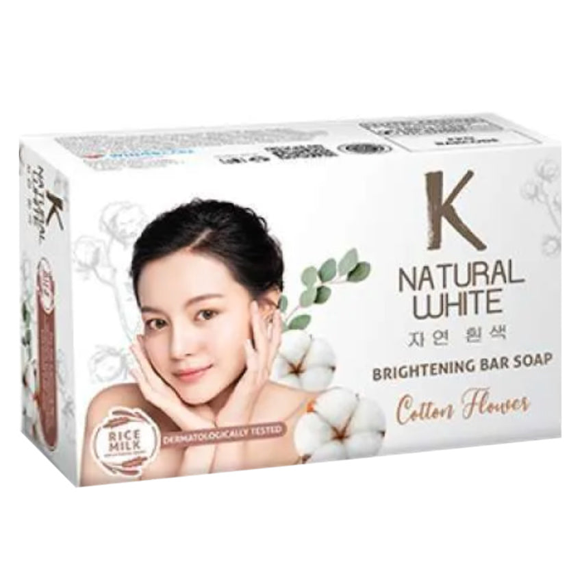K Natural Cotton Flower Bar Soap - 85 gr