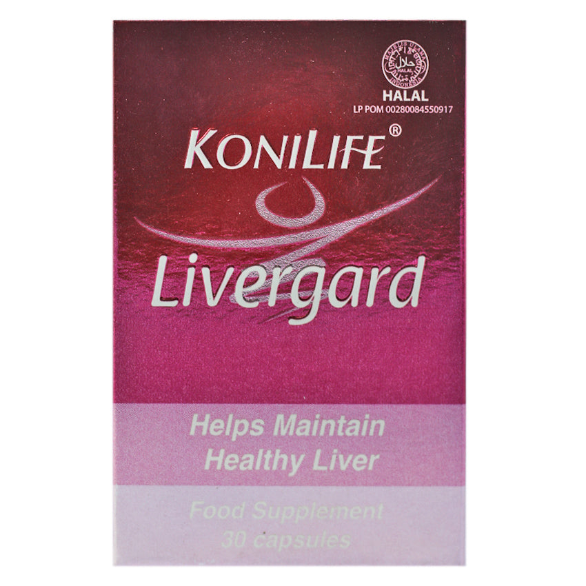Gambar Konilife Livergard - 30 Kapsul Jenis Suplemen Kesehatan
