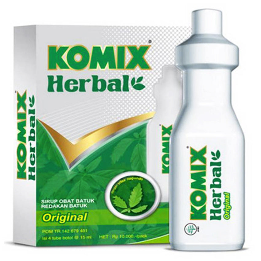 Gambar Komix Herbal Original - 4 Tube Jenis Suplemen Kesehatan
