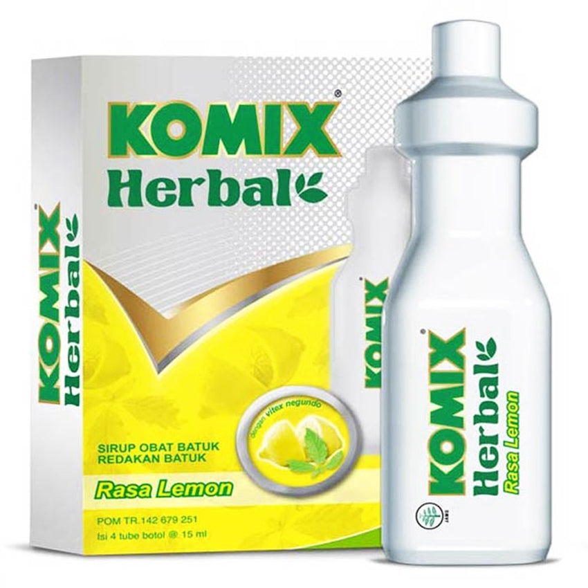 Gambar Komix Herbal Lemon - 4 Tube Jenis Suplemen Kesehatan