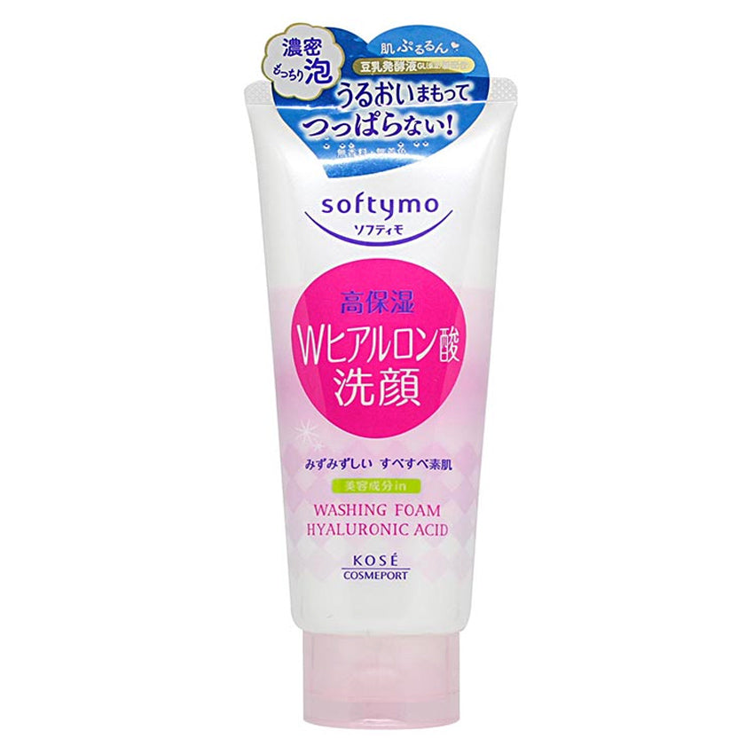 Gambar Kose Cosmeport Softymo Washing Foam Hyaluronic Acid - 150 gr Jenis Perawatan wajah