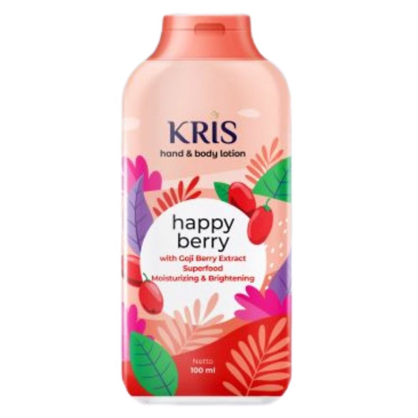 Gambar Kris Happy Berry Super Food Hand & Body Lotion - 100 mL Jenis Perawatan Tubuh